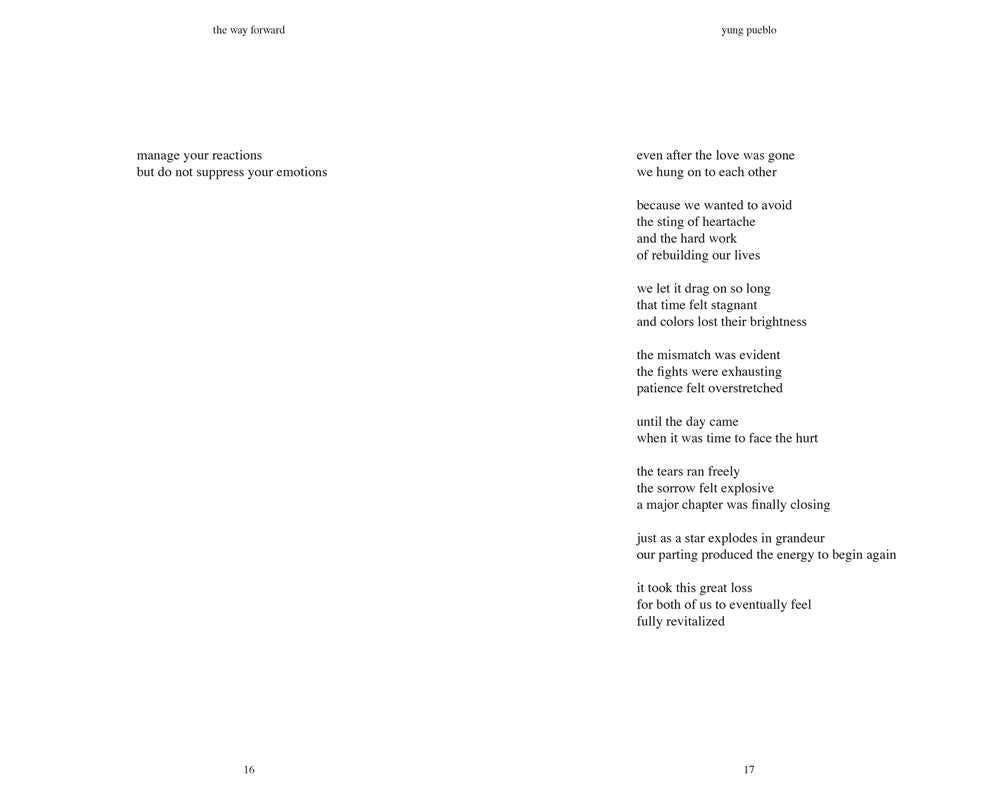 Way Forward by yung pueblo: Paperback; 240 pages / English