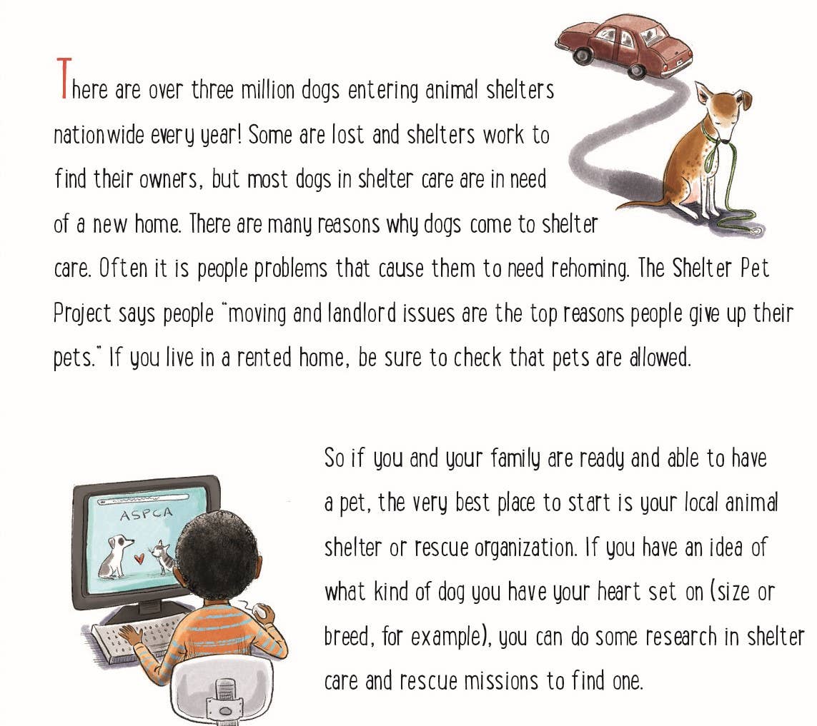 Tails from the Animal Shelter, a picture book