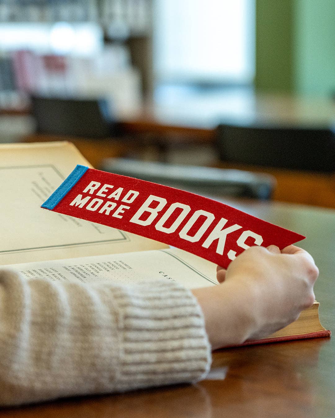 Read More Books Felt Bookmark by Oxford Pennant