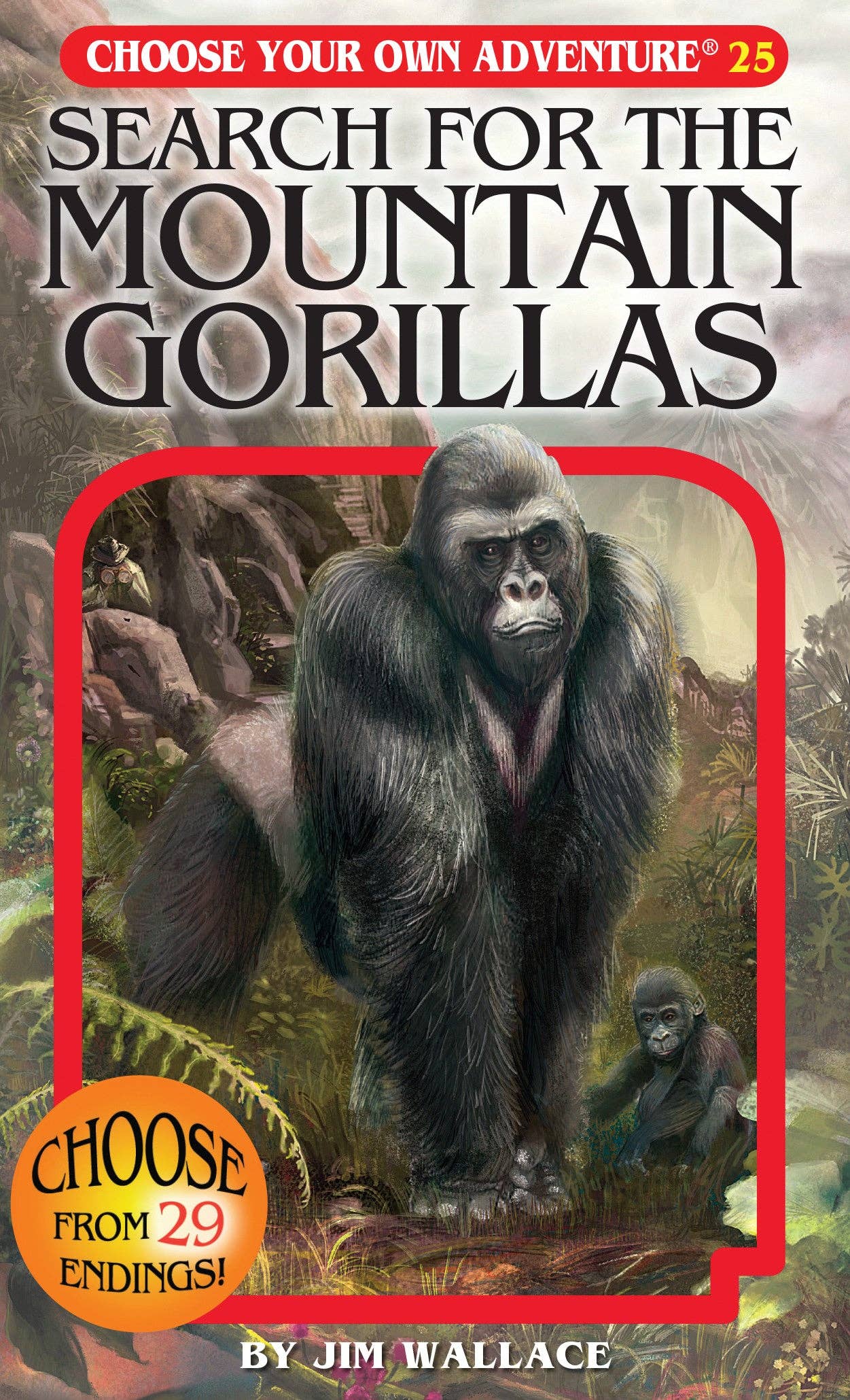 Search For The Mountain Gorillas, Children's Book - Choose Your Own Adventure