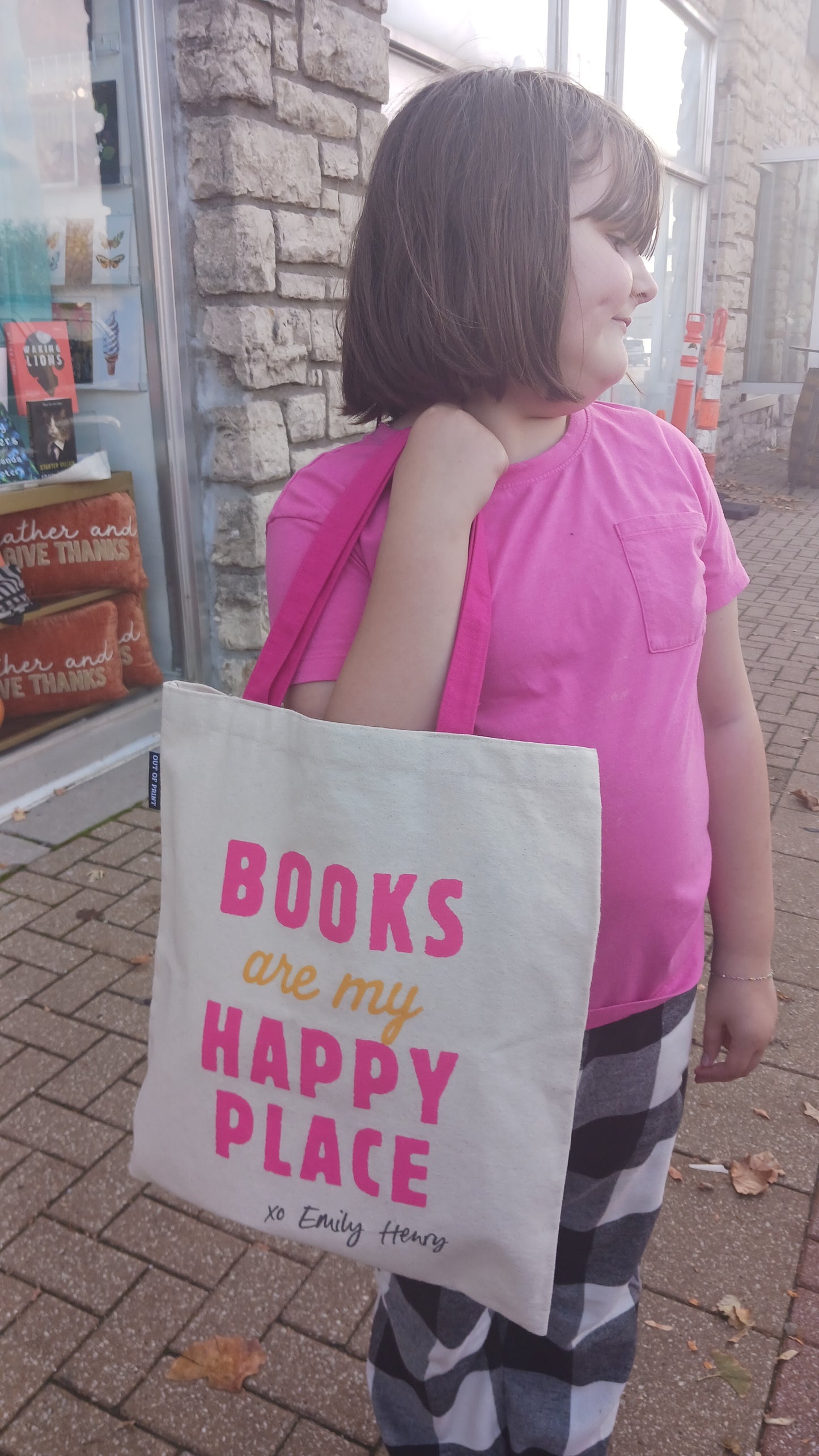 Emily Henry Canvas Tote Bag
