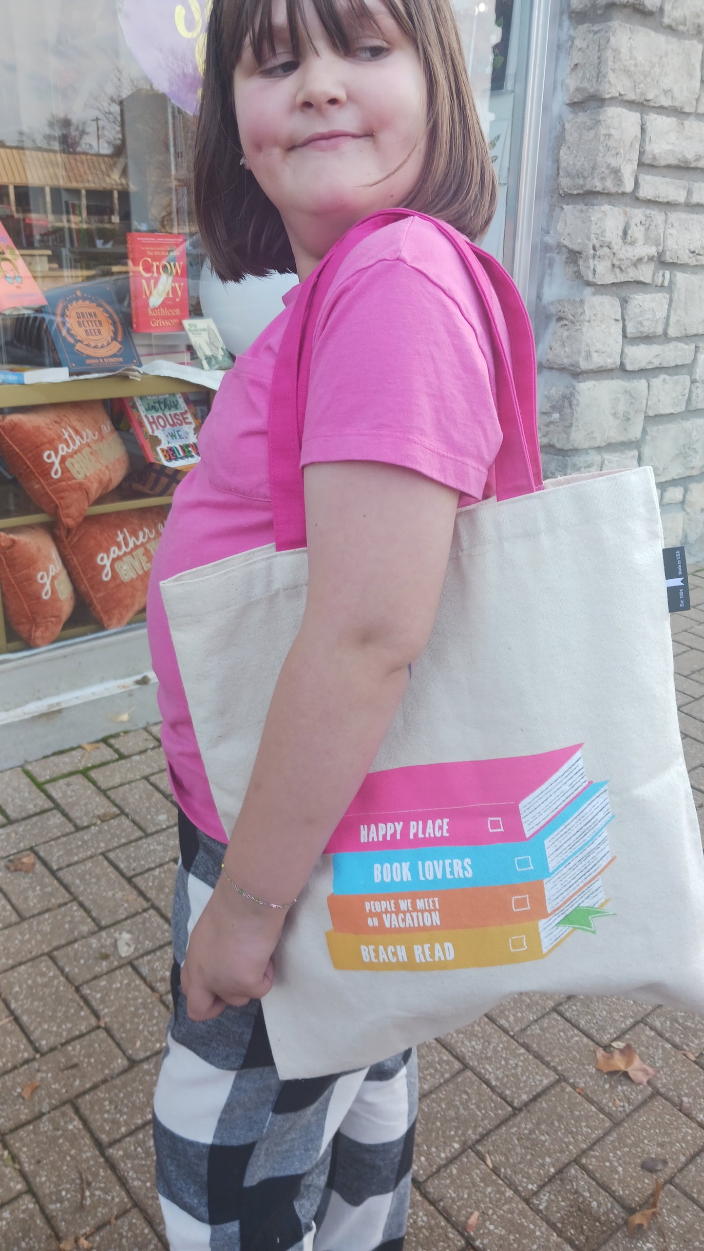 Emily Henry Canvas Tote Bag