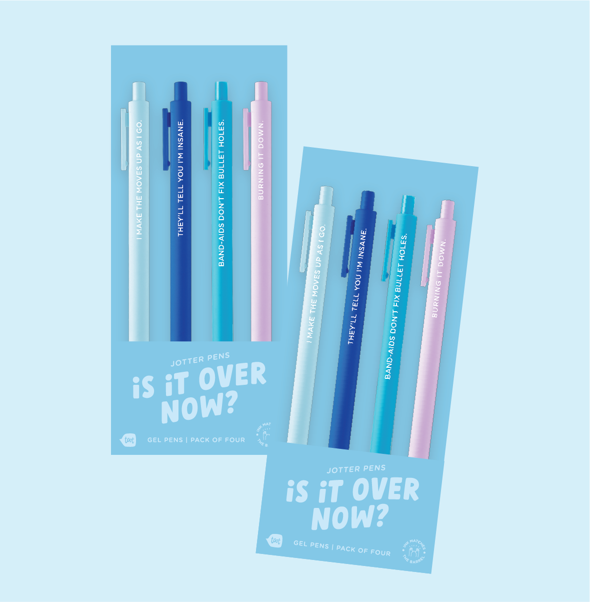 Swiftie Gel Pens: Like Ever (Red)
