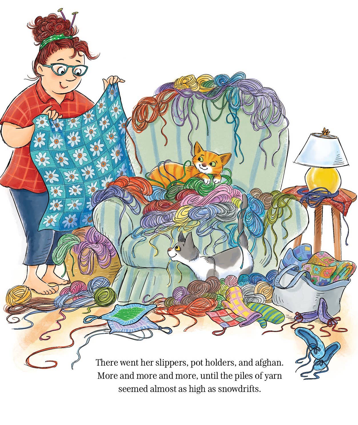 Miss Mary's Christmas Mittens, a picture book
