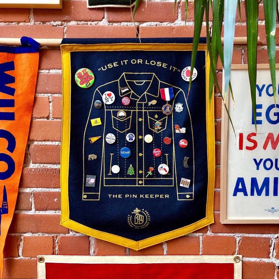 Pin Keepers - Denim Jacket Camp Flag • Pretty Useful Co. x O