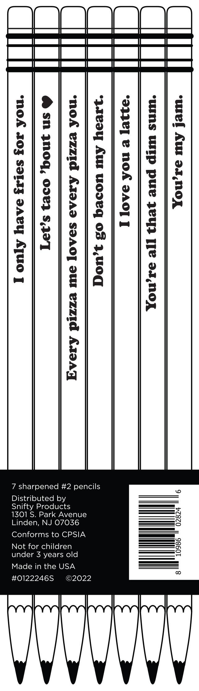 Pencil Set - Let's Taco 'Bout It!