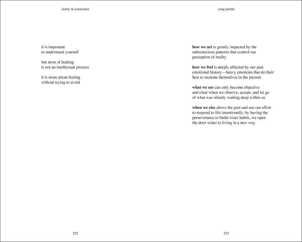 Clarity & Connection by yung pueblo