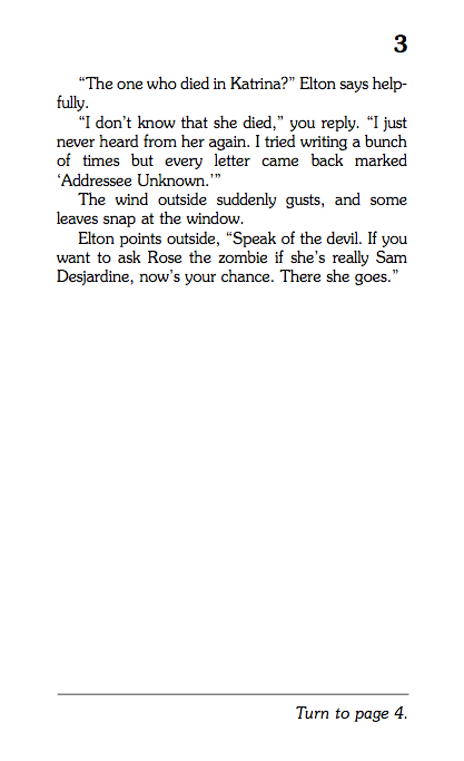 Zombie Penpal, Children's Book - Choose Your Own Adventure