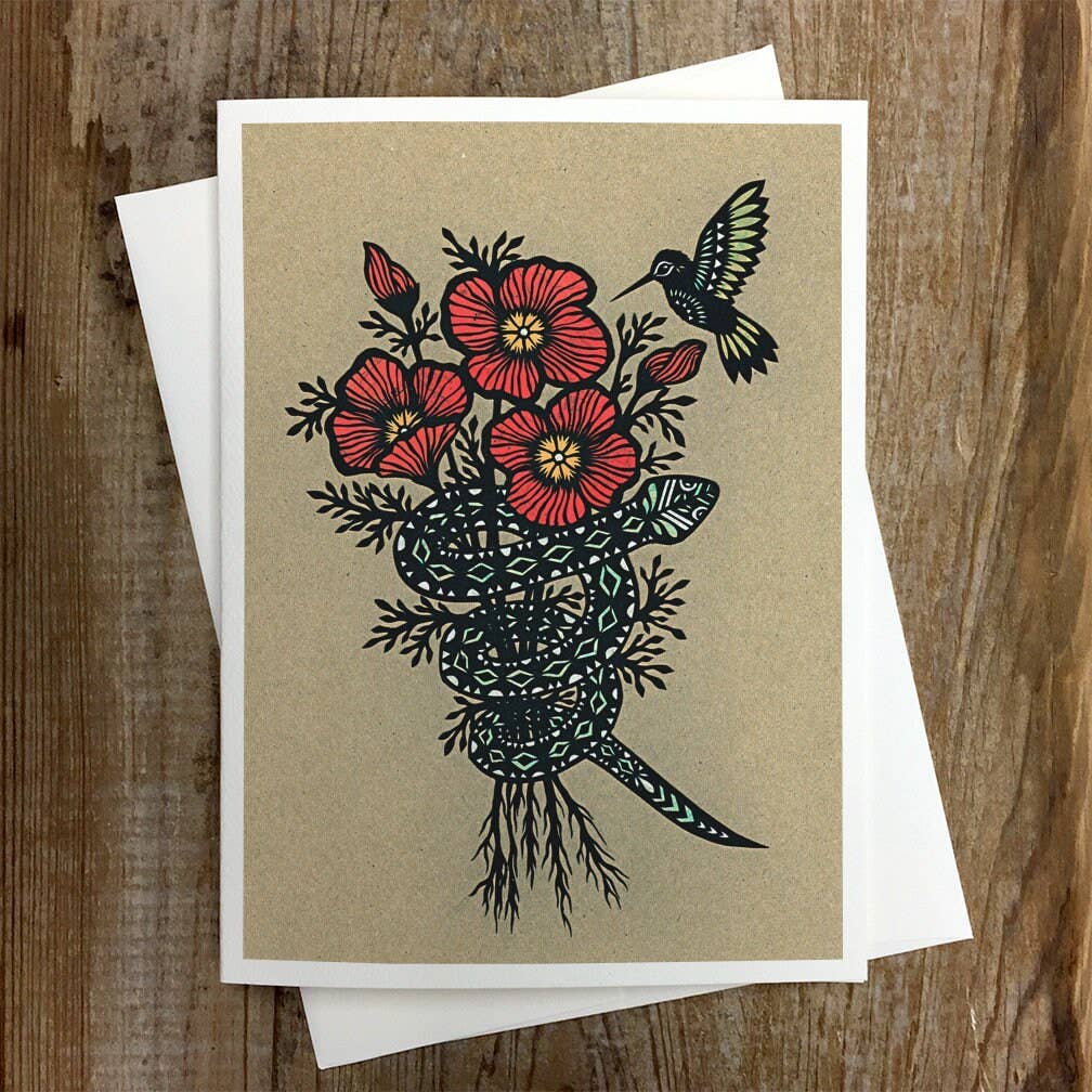 Curative Coil - Greeting Card