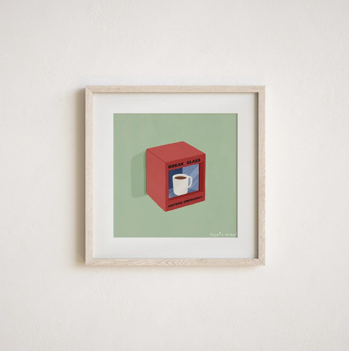 Coffee Emergency: 7" X 7"