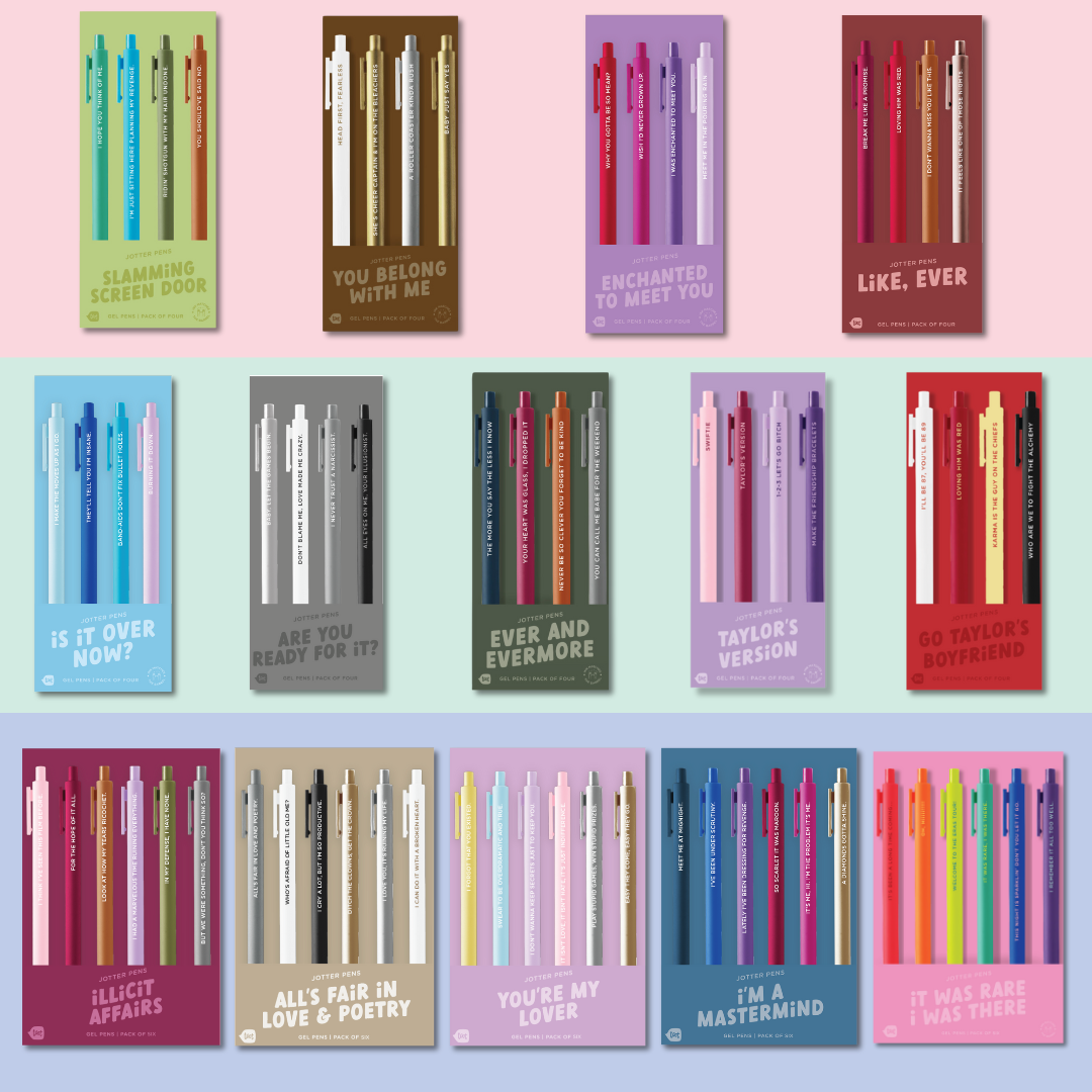 Swiftie Gel Pens: Are You Ready For It? (Reputation)