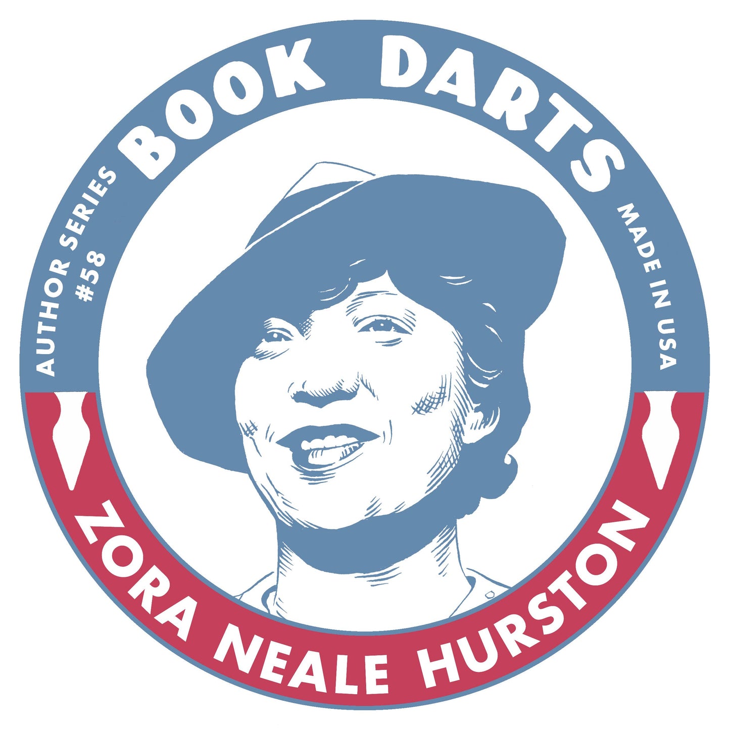 Tin Book Dart - Author Series #58 - Zora Neale Hurston: Mixed