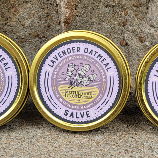 Beeswax and Royal Jelly Salve - Lavender Oatmeal