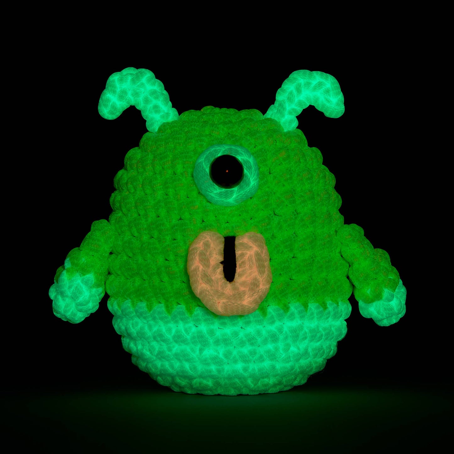 Zorp the Martian Crochet Kit (Glow In The Dark)