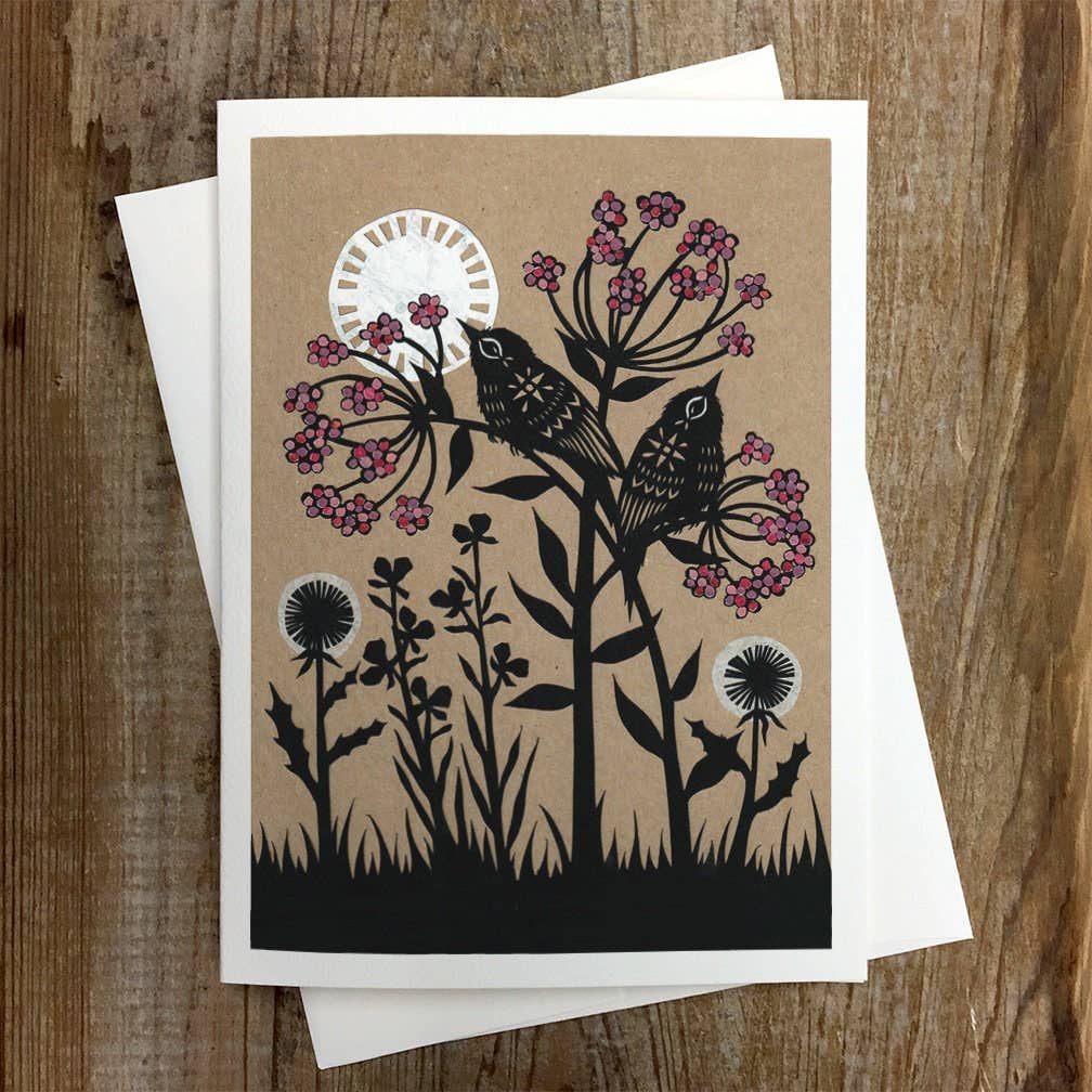 Holy Time Is Quiet - Greeting Card