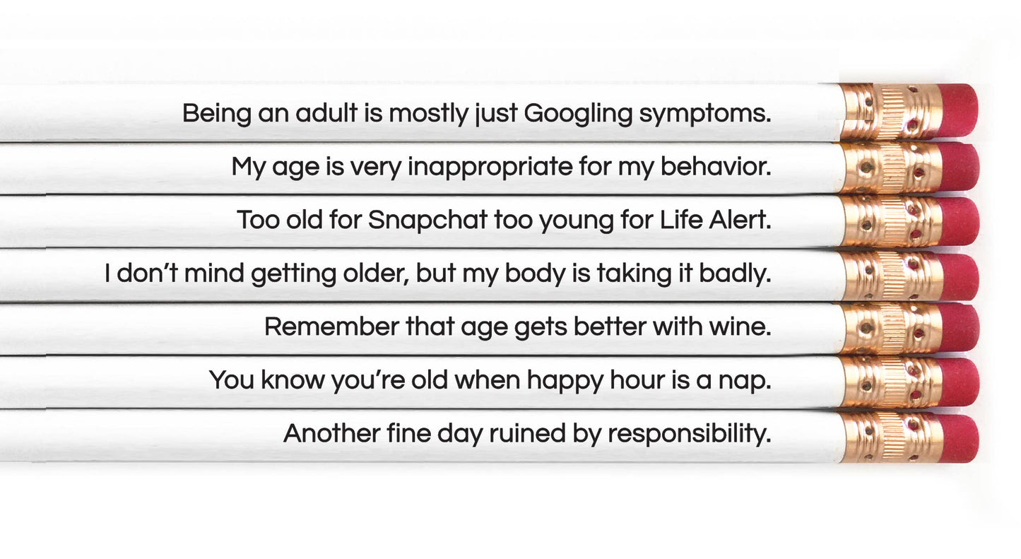 Pencil Set - Adulting is Hard