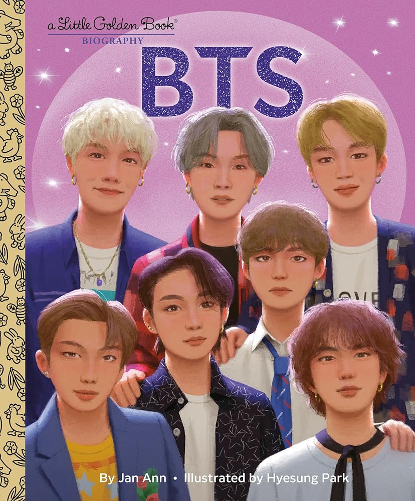 BTS: A Little Golden Book Biography (Little Golden Book Biographies) cover image