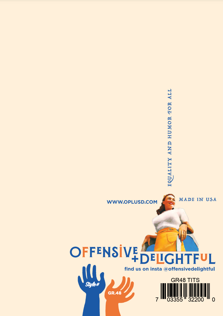 SISTER, YOU'RE THE TITS! friendship, women, sisters, gay