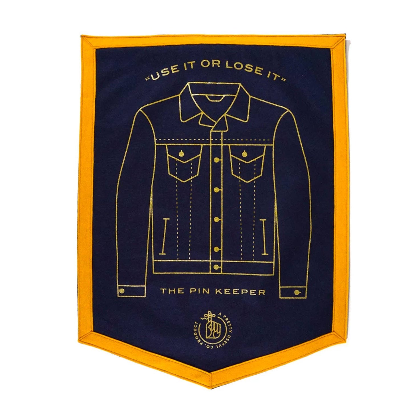 Pin Keepers - Denim Jacket Camp Flag • Pretty Useful Co. x O
