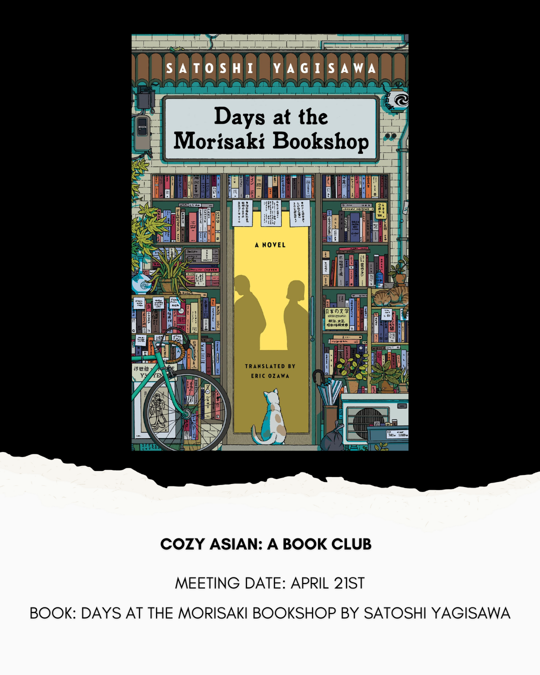 Cozy Asian: A Book Club (3rd Mondays @6pm)