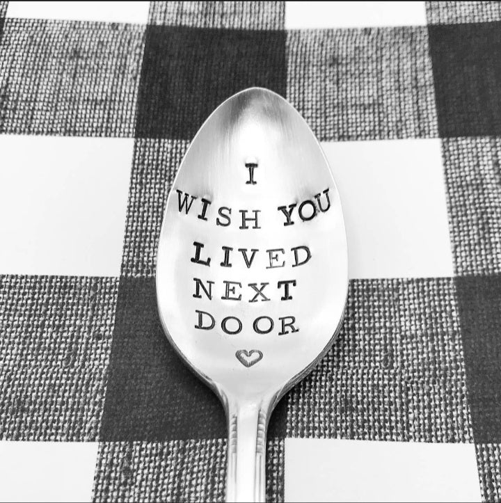 Hand Stamped Vintage Spoon