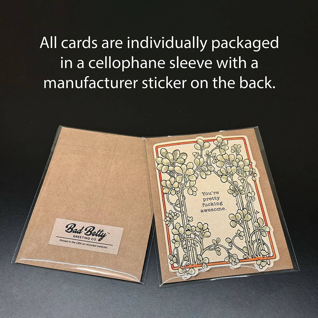 First of All, I’m a Delight - Funny Angry Greeting Card