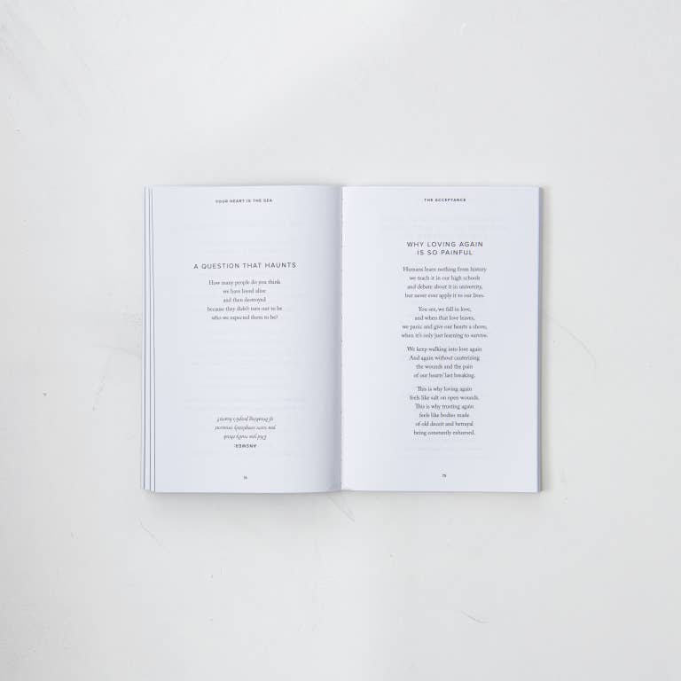 Your Heart Is The Sea - book