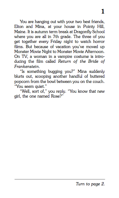 Zombie Penpal, Children's Book - Choose Your Own Adventure