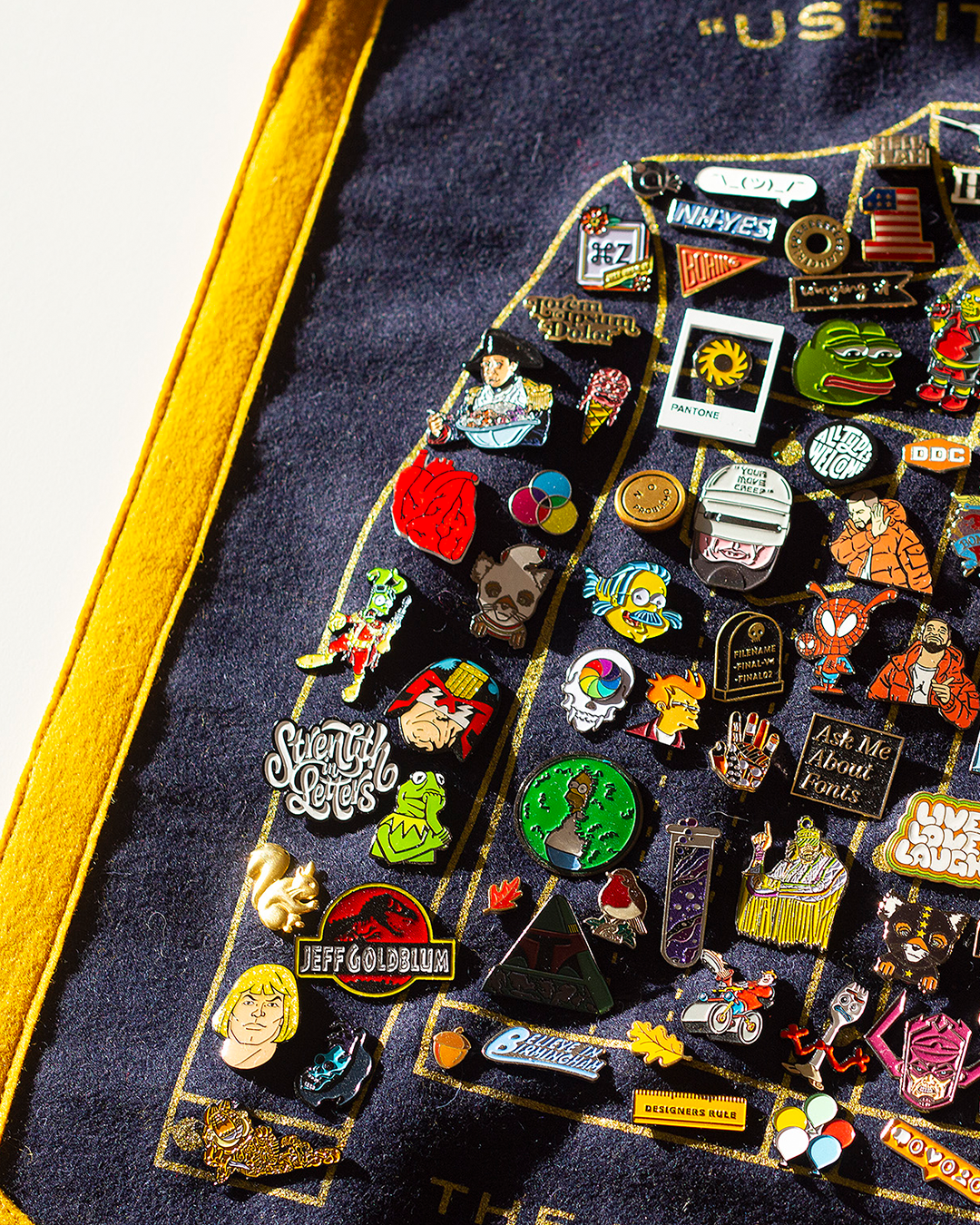 Pin Keepers - Denim Jacket Camp Flag • Pretty Useful Co. x O