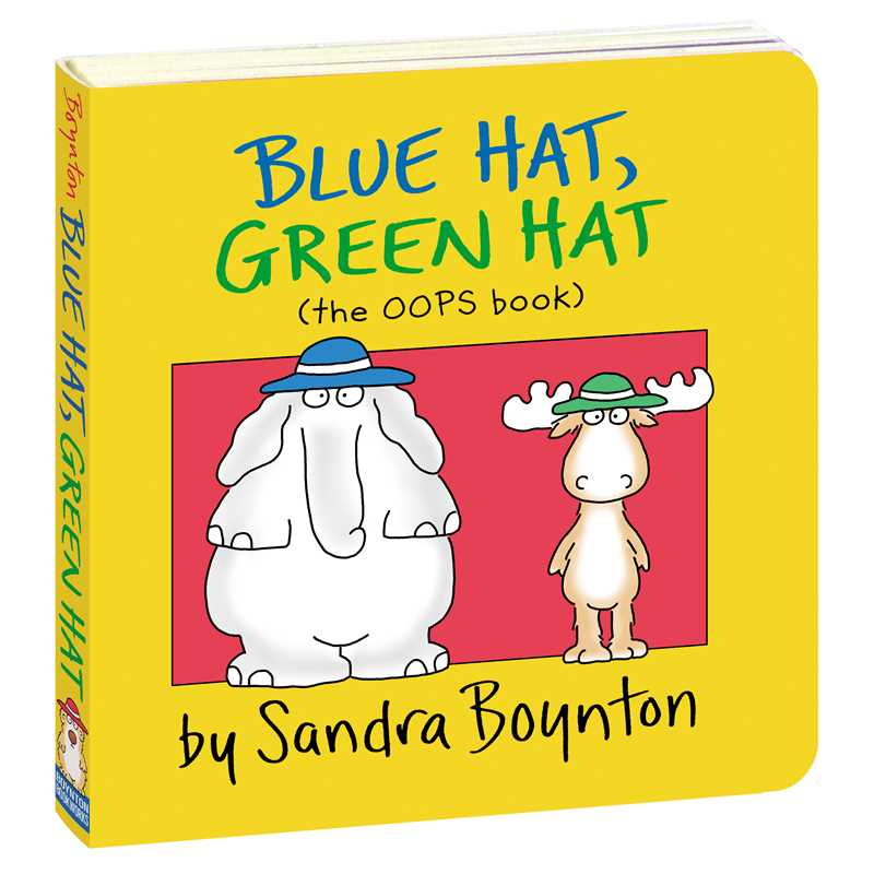 Blue Hat, Green Hat by Sandra Boynton: Board Books; 16 pages / English