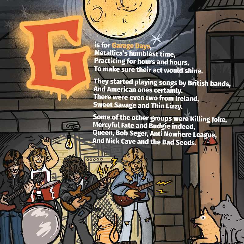 ABCs of Metallica by Metallica: Hardcover; 48 pages / English