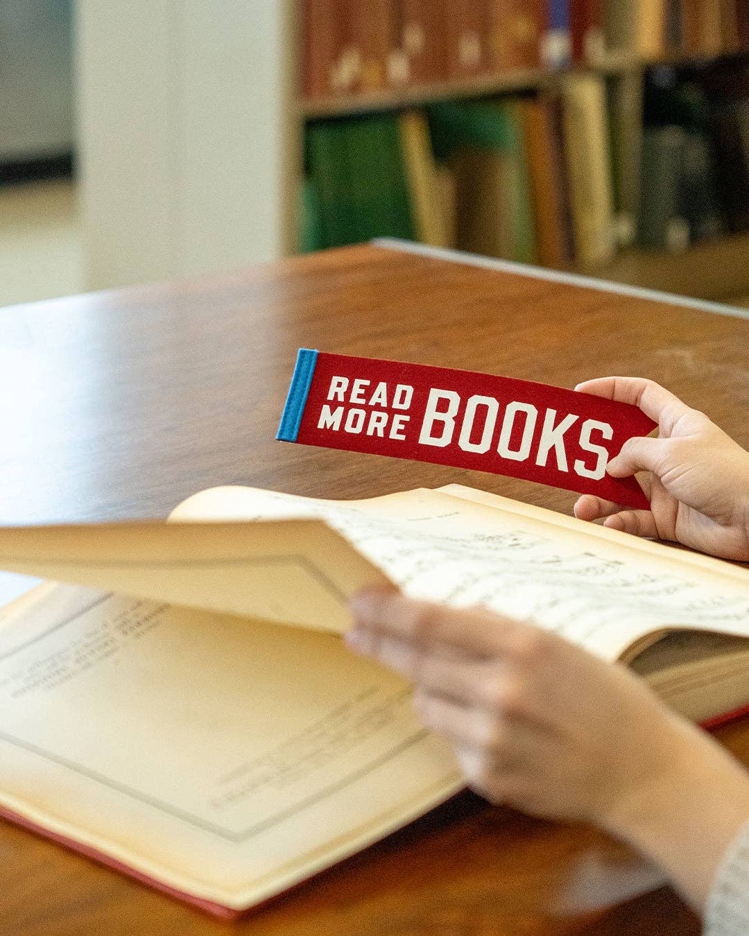 Read More Books Felt Bookmark by Oxford Pennant