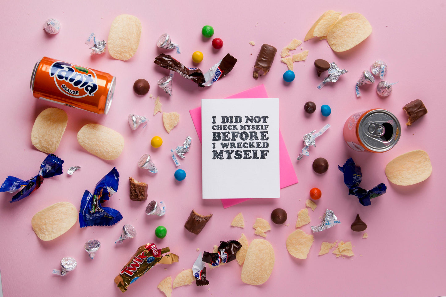 Check Myself Before - best friend, sorry, greeting card