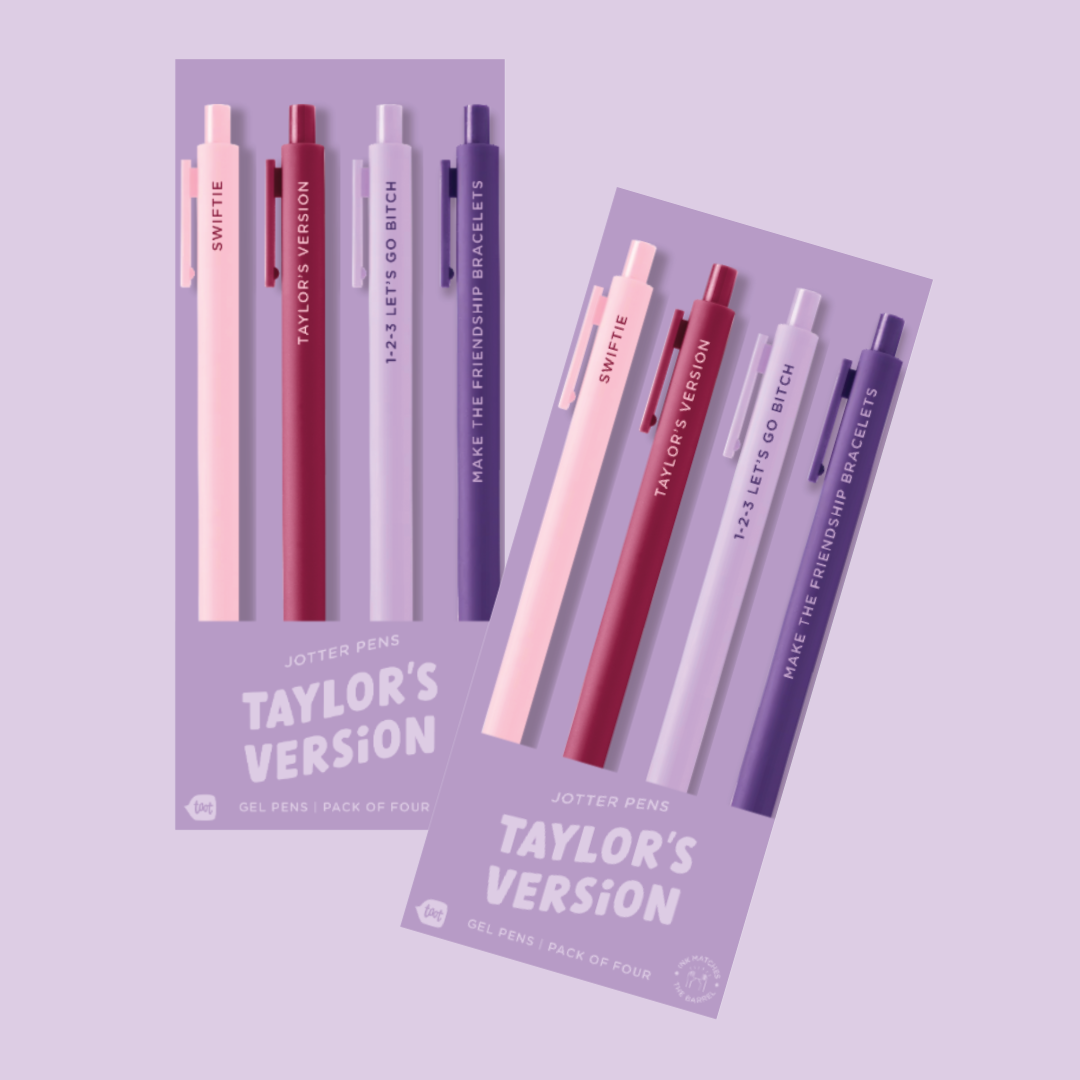 Swiftie Gel Pens: Like Ever (Red)