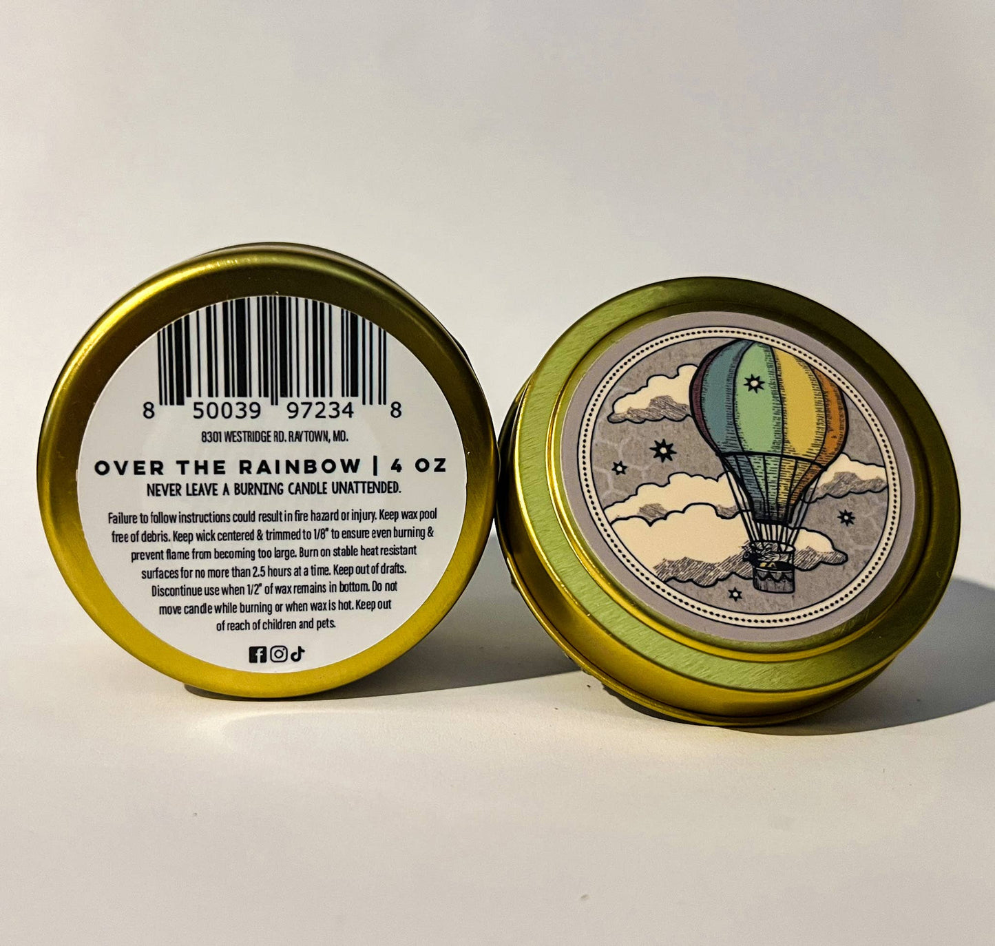 100% Beeswax Candle (4oz. Tin)