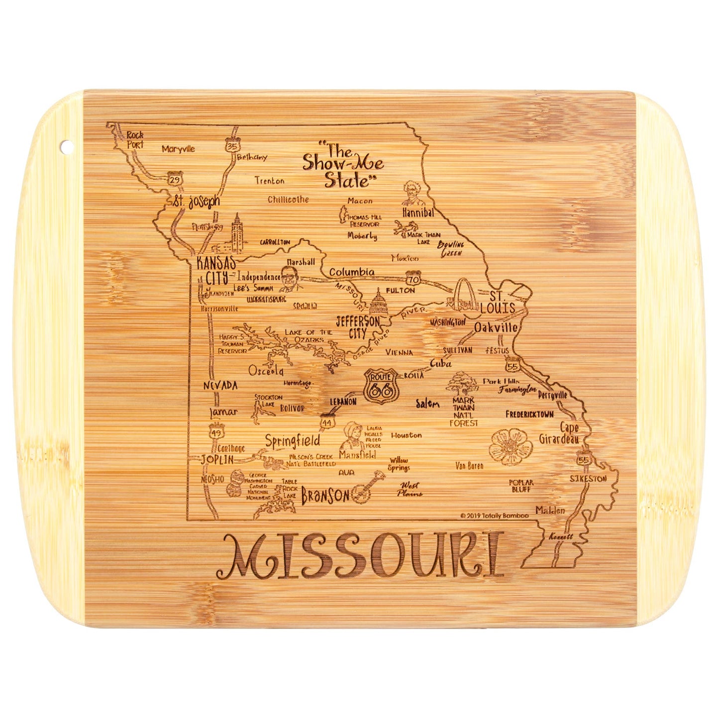 A Slice of Life Missouri 11" Cutting & Serving Board