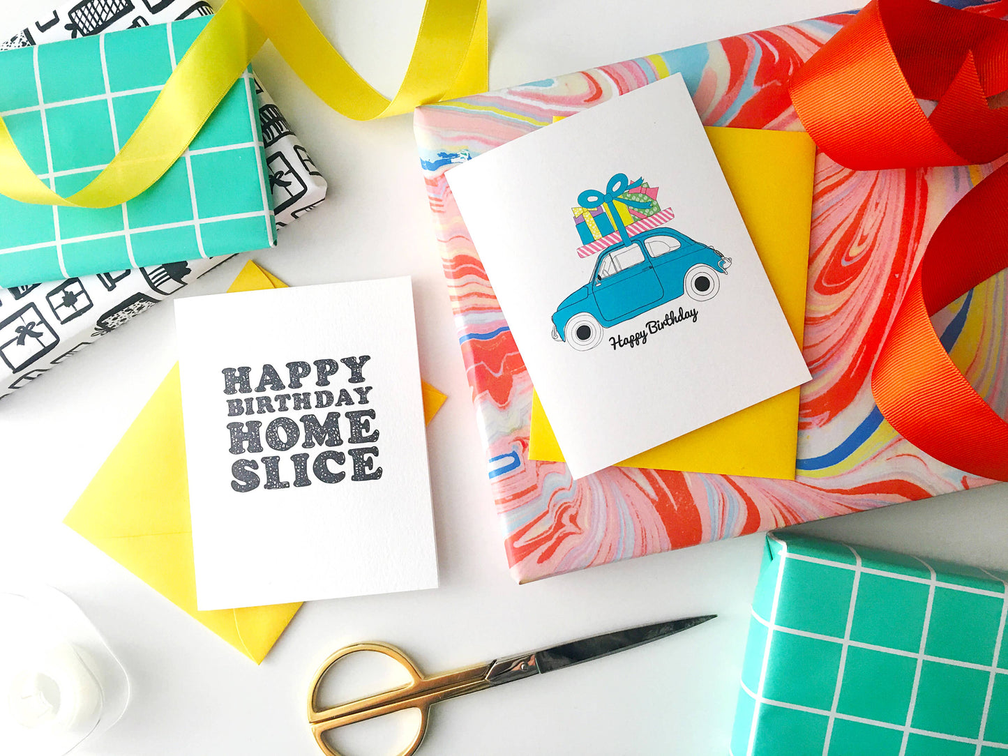 Home Slice Birthday Card