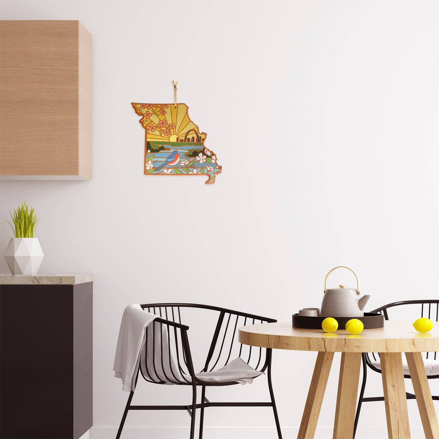 Missouri Cutting Board with Artwork by Summer Stokes