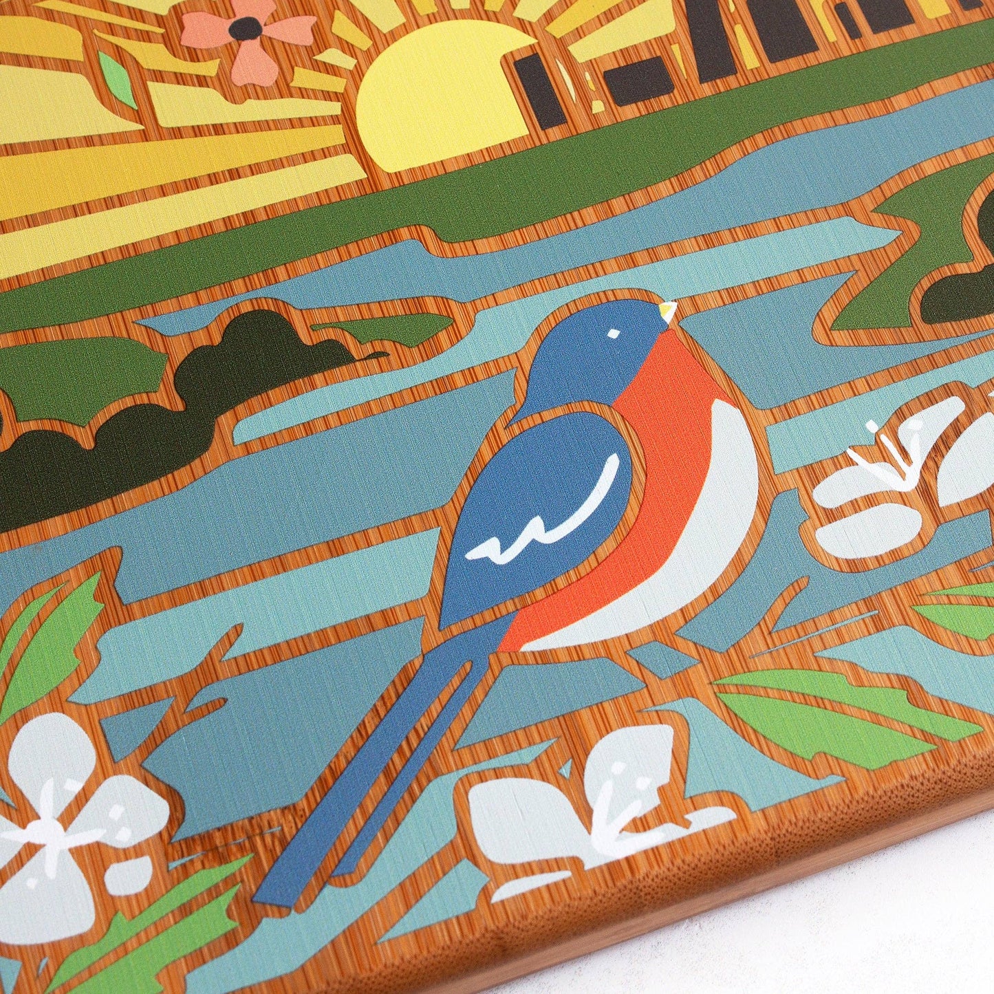 Missouri Cutting Board with Artwork by Summer Stokes