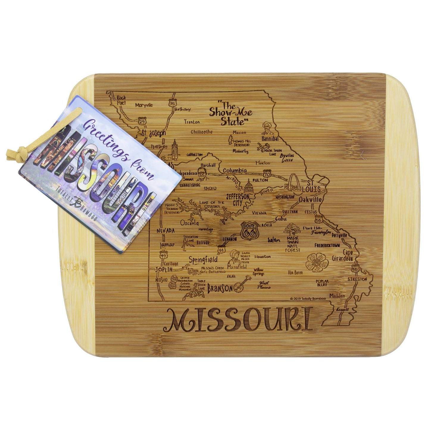 A Slice of Life Missouri 11" Cutting & Serving Board