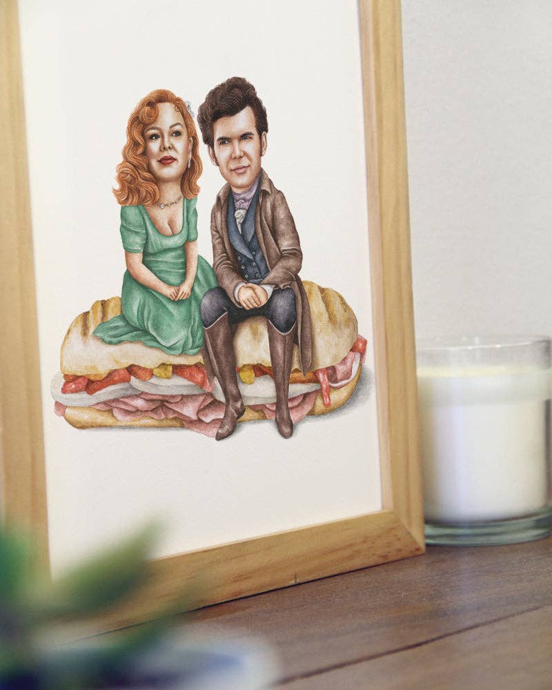 Bridgerton / Penelope and Colin Print