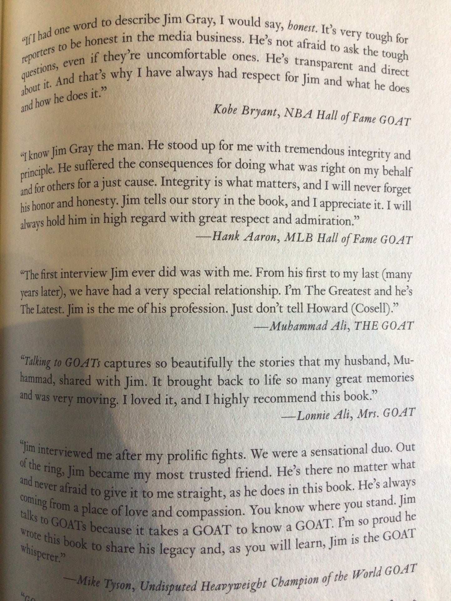 Talking to GOATs: The Moments You Remember and the Stories You Never Heard