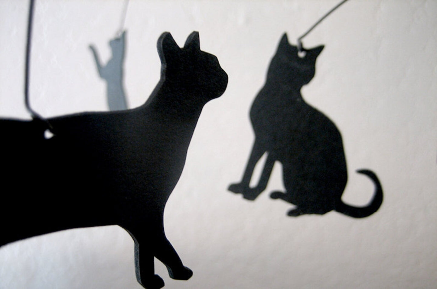 Here Kitty Kitty Hanging Mobile