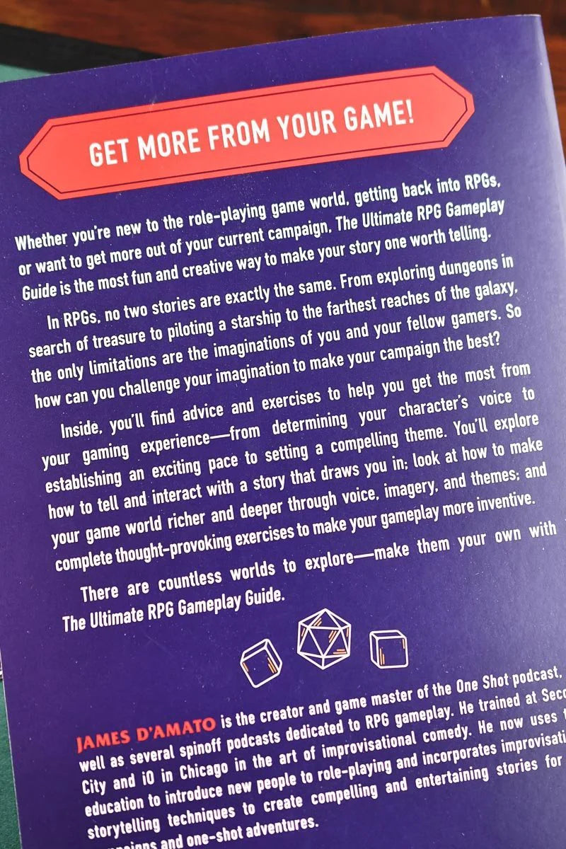 The Ultimate RPG Gameplay Guide: Role-Play the Best Campaign Ever―No Matter the Game! (Ultimate Role Playing Game Series) - James D’Amato