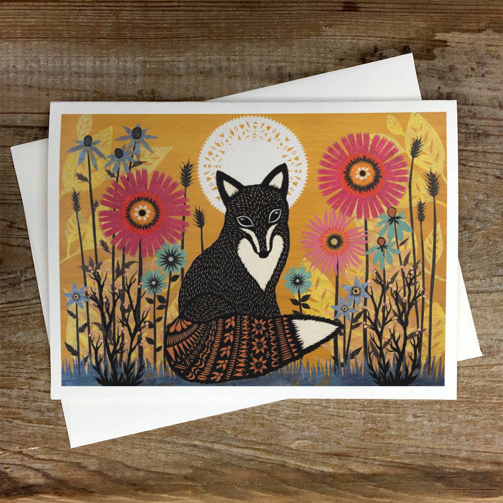 A Riot of Flowers - Greeting Card