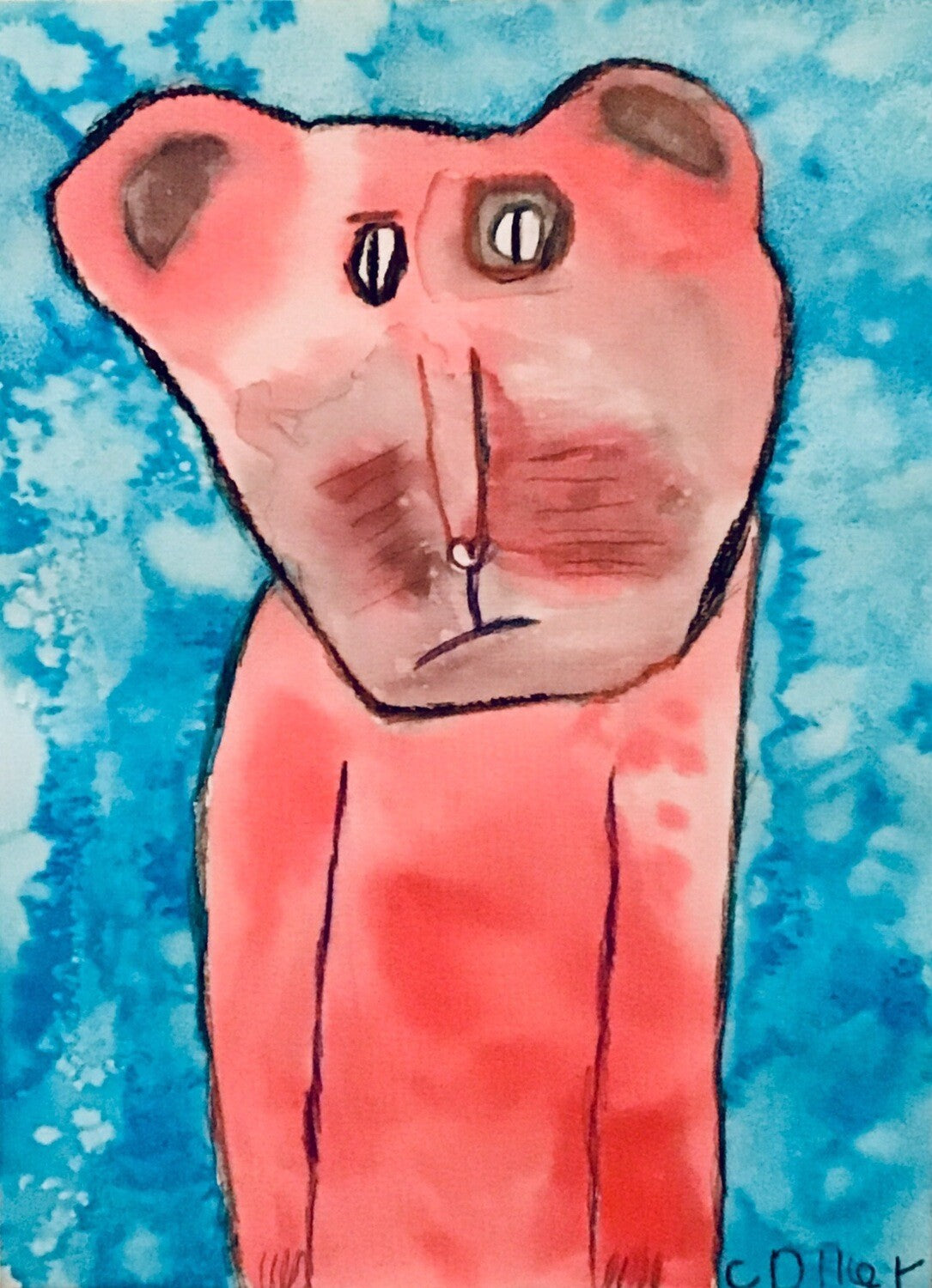 Primitive Cat Print