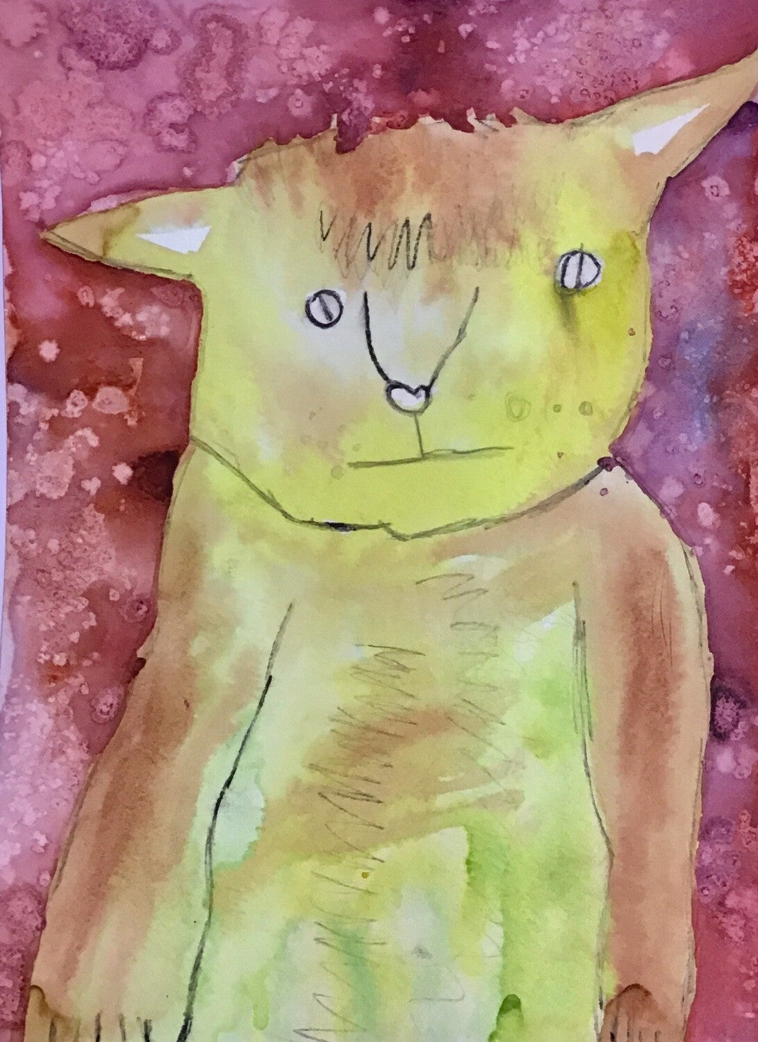Primitive Cat Print