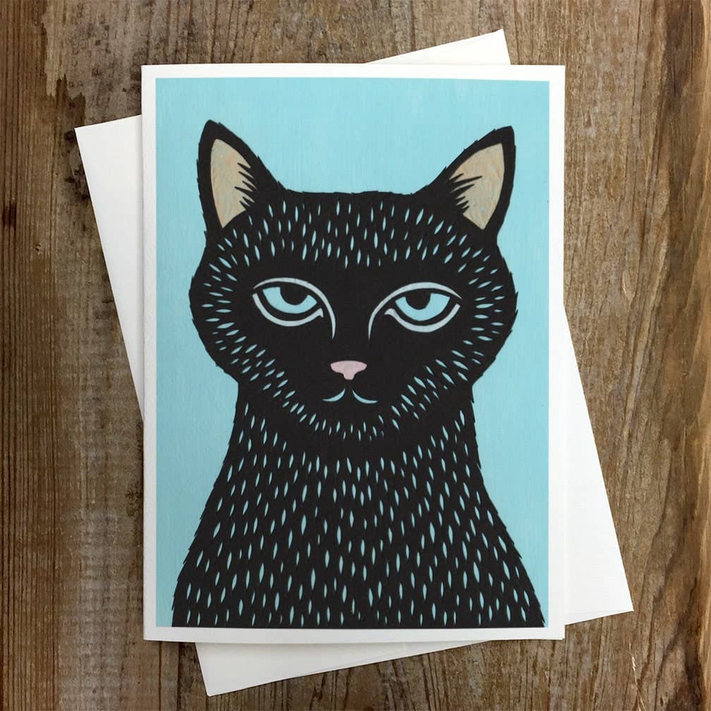 Catitude - Greeting Card