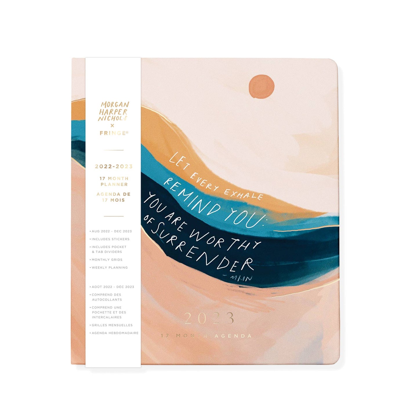 17 Month Planner - Surrender 2023
