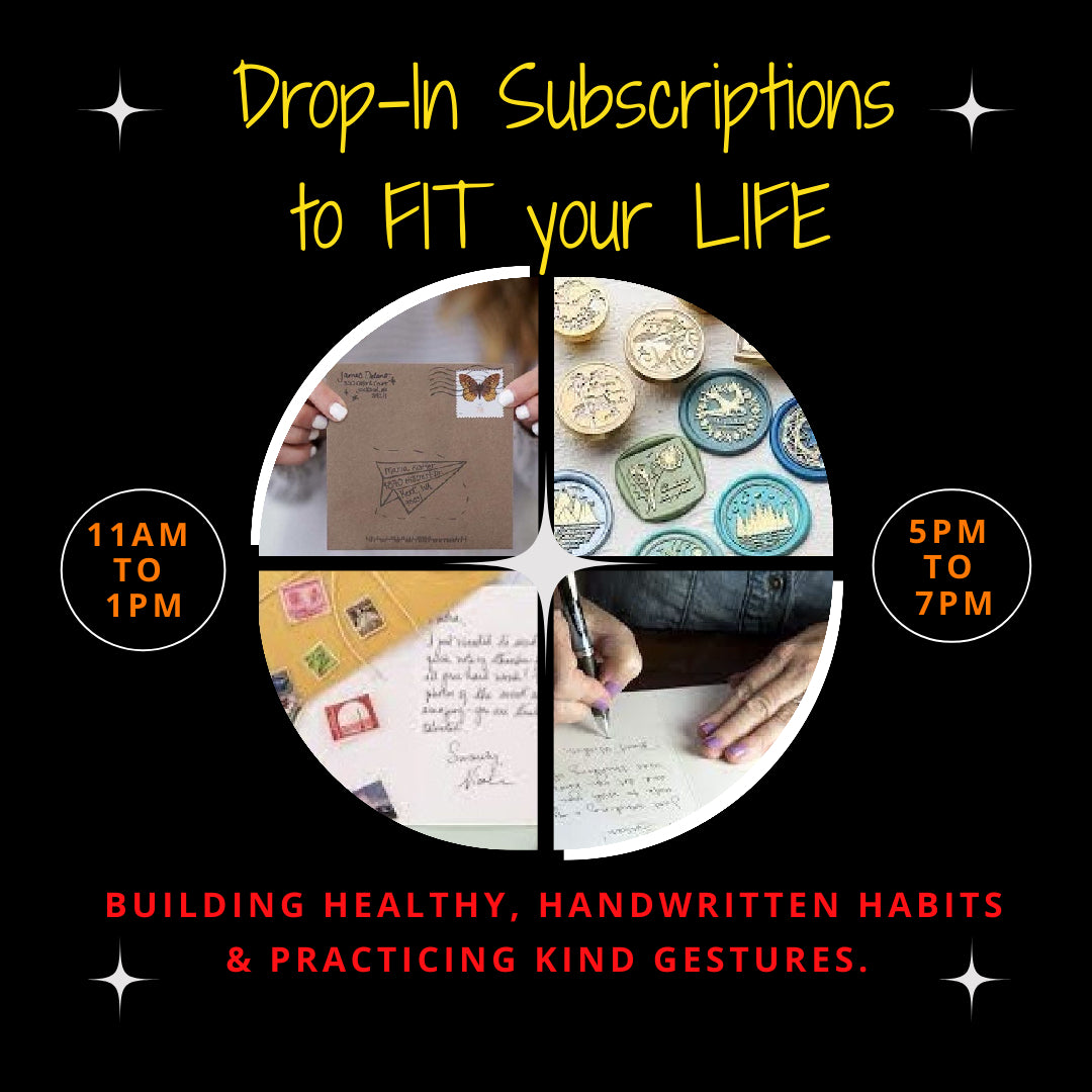 Thankful Thursday - A Personal Correspondence Drop-In